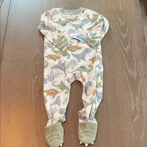 Carter’s 24m Dinosaur Print Kids Footie PJs